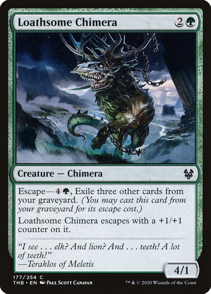 Loathsome Chimera [Theros Beyond Death] | Odin's Place