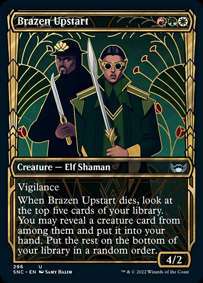 Brazen Upstart (Showcase Golden Age) [Streets of New Capenna] | Odin's Place