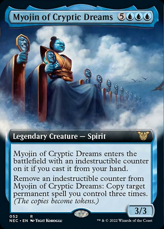 Myojin of Cryptic Dreams (Extended Art) [Kamigawa: Neon Dynasty Commander] | Odin's Place
