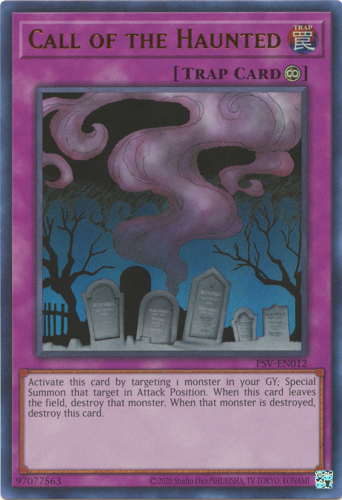 Call Of The Haunted (25th Anniversary) [PSV-EN012] Ultra Rare | Odin's Place