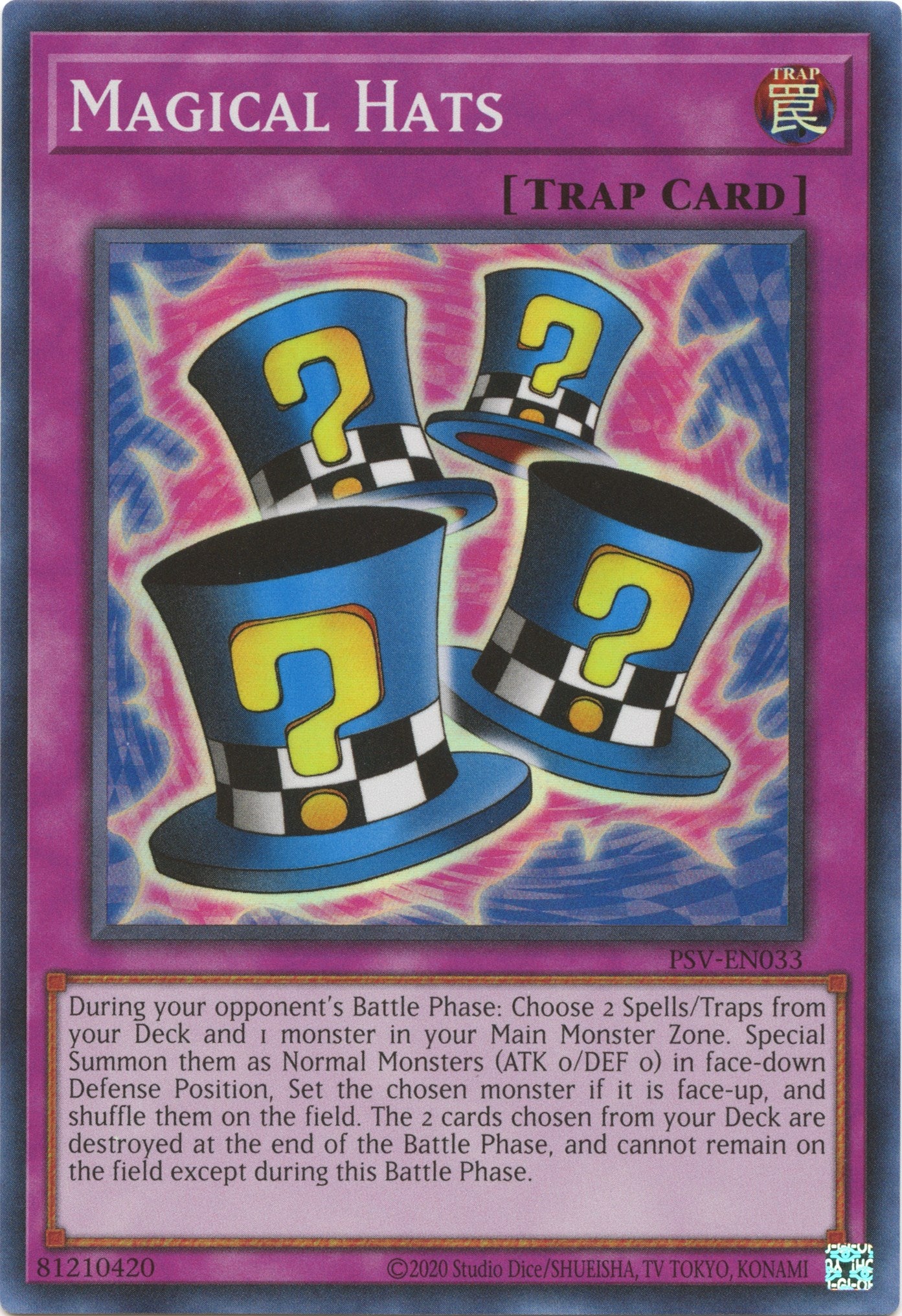 Magical Hats (25th Anniversary) [PSV-EN033] Super Rare | Odin's Place