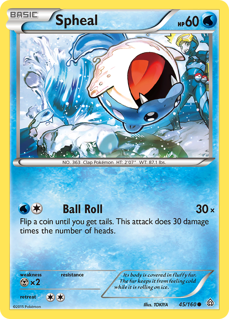 Spheal (45/160) [XY: Primal Clash] | Odin's Place