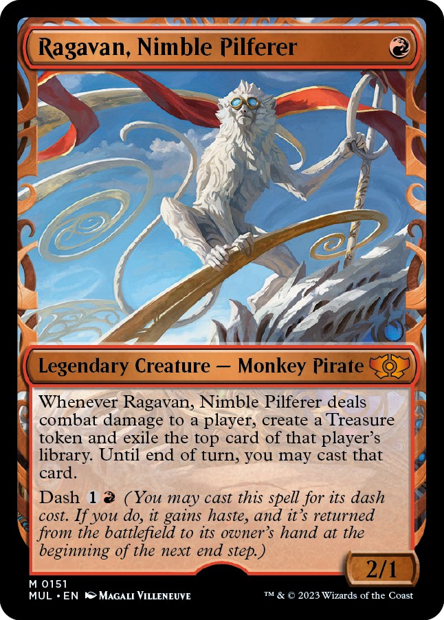 Ragavan, Nimble Pilferer (Halo Foil) [Multiverse Legends] | Odin's Place