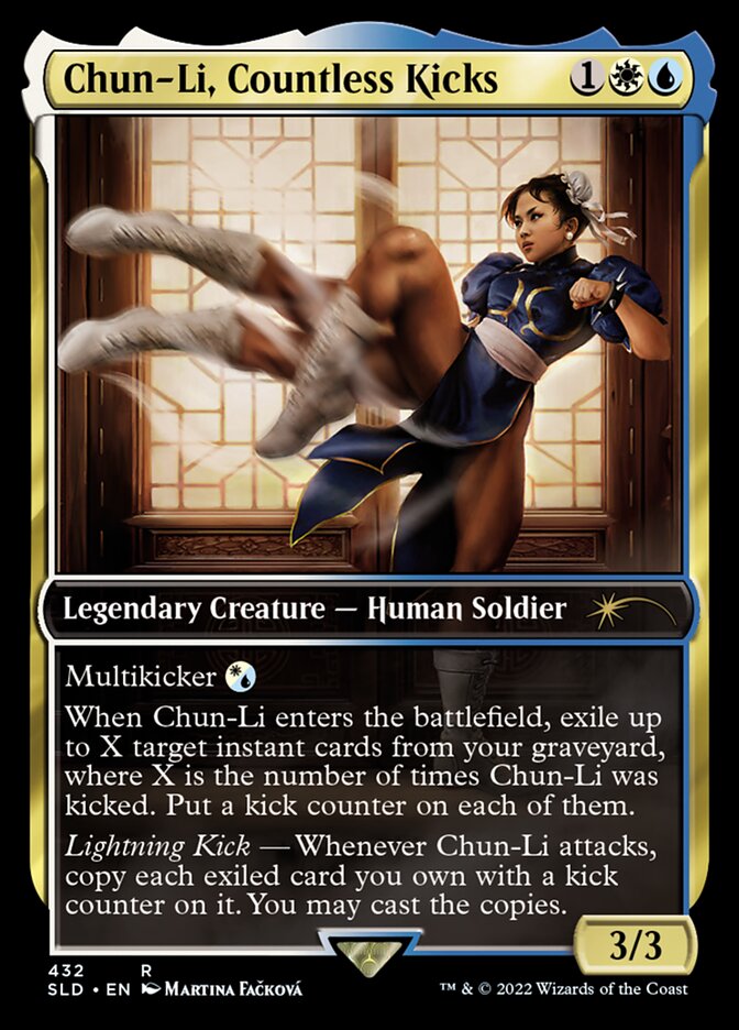 Chun-Li, Countless Kicks [Secret Lair Drop Series] | Odin's Place