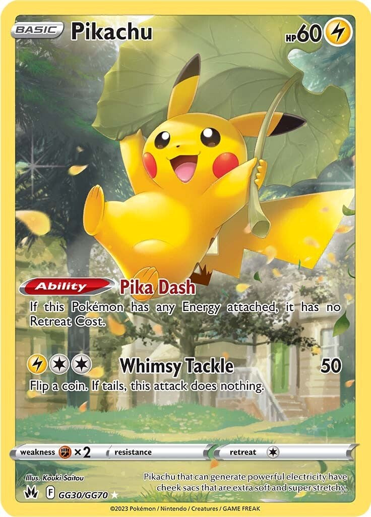 Pikachu (GG30/GG70) [Sword & Shield: Crown Zenith] | Odin's Place