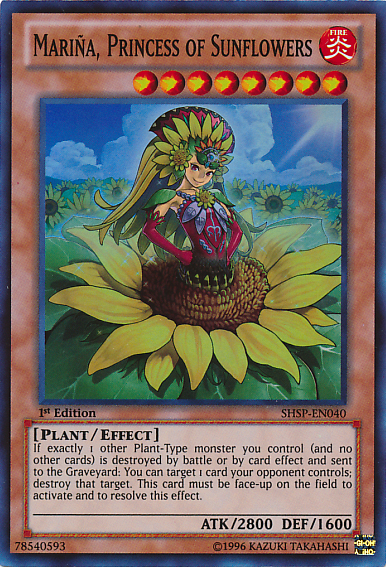 Marina, Princess of Sunflowers [SHSP-EN040] Super Rare | Odin's Place