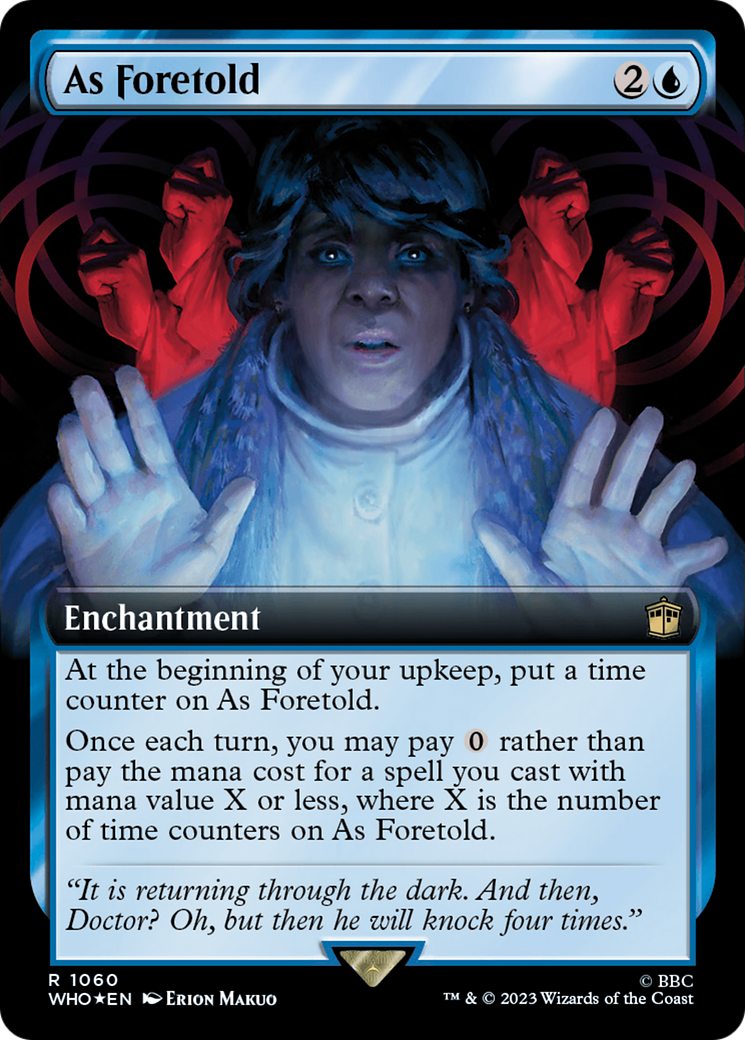 As Foretold (Extended Art) (Surge Foil) [Doctor Who] | Odin's Place