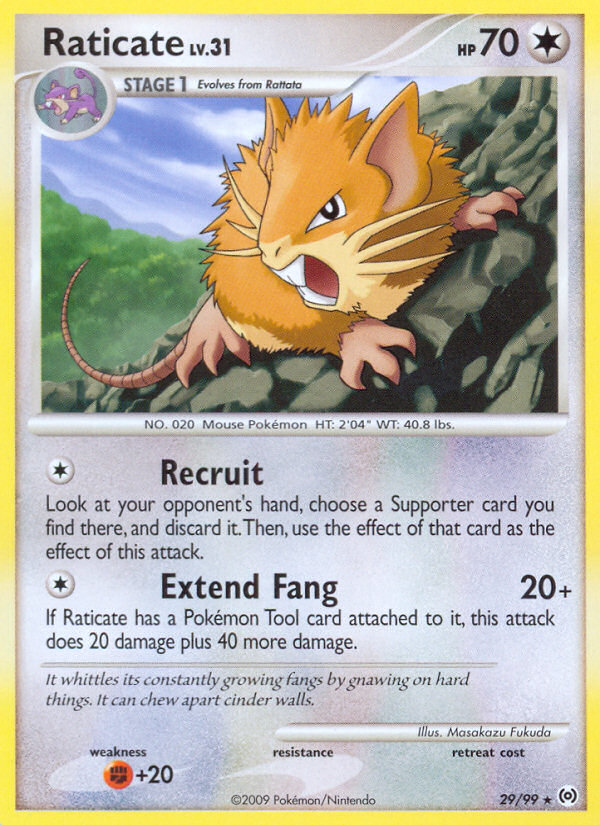 Raticate (29/99) [Platinum: Arceus] | Odin's Place