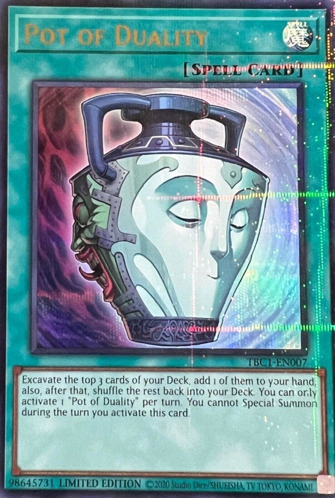 Pot of Duality [TBC1-EN007] Ultra Rare | Odin's Place