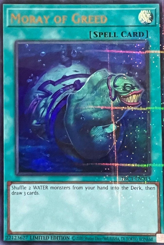 Moray of Greed [TBC1-EN013] Ultra Rare | Odin's Place