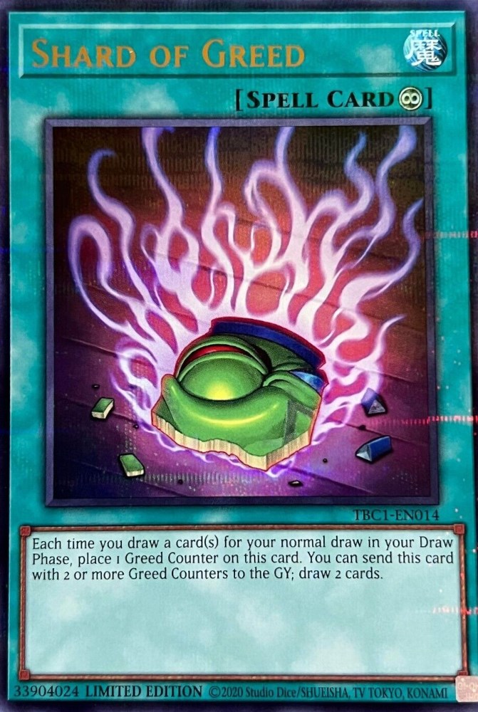 Shard of Greed [TBC1-EN014] Ultra Rare | Odin's Place