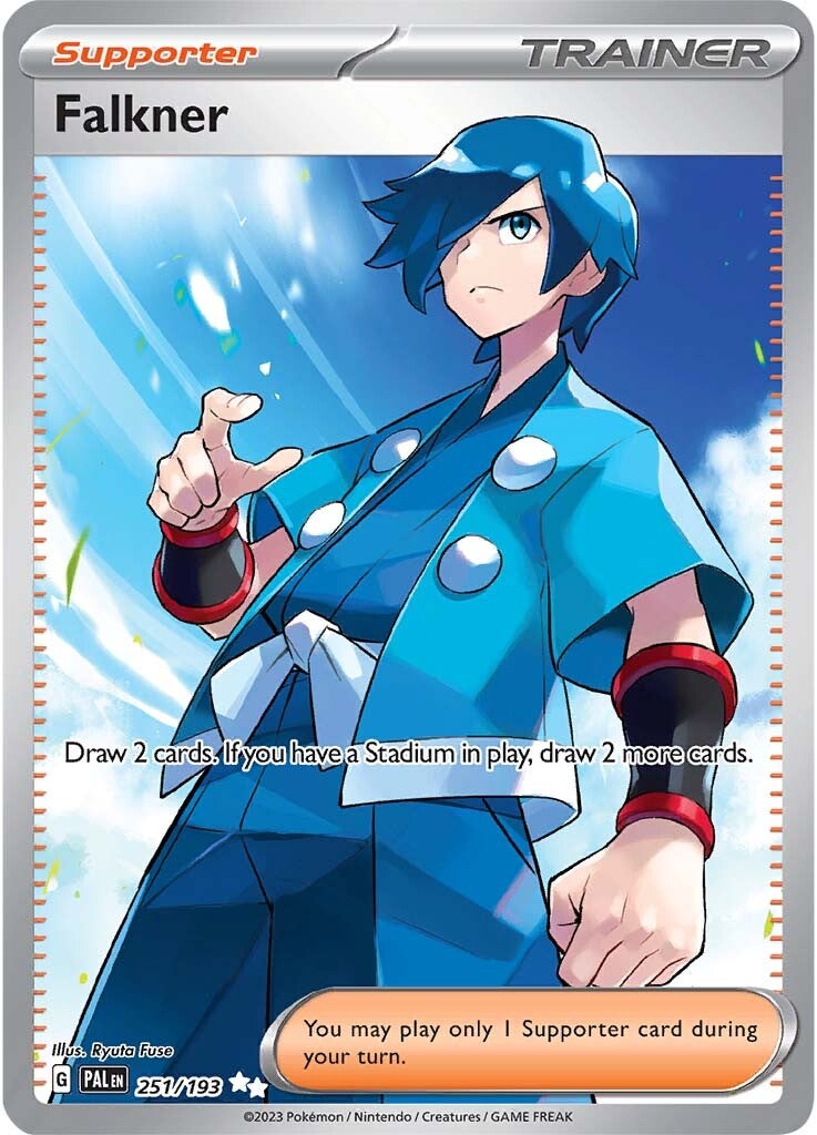 Falkner (251/193) [Scarlet & Violet: Paldea Evolved] | Odin's Place