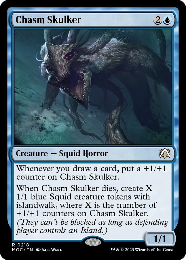 Chasm Skulker [March of the Machine Commander] | Odin's Place