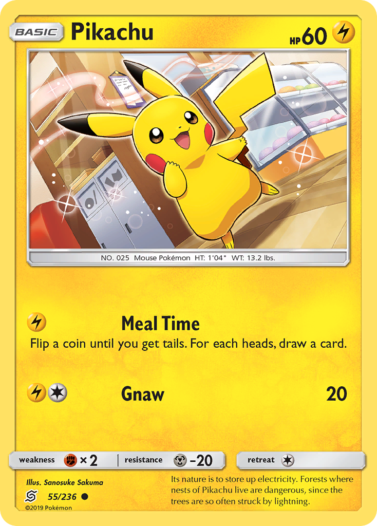 Pikachu (55/236) [Sun & Moon: Unified Minds] | Odin's Place