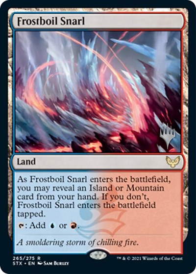 Frostboil Snarl (Promo Pack) [Strixhaven: School of Mages Promos] | Odin's Place