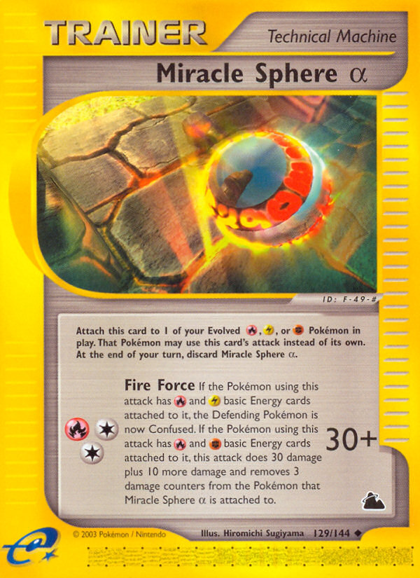 Miracle Sphere Alpha (129/144) [Skyridge] | Odin's Place