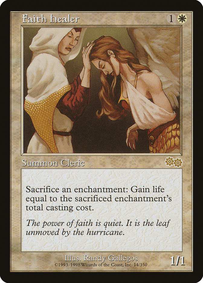 Faith Healer (14) [Urza's Saga] | Odin's Place
