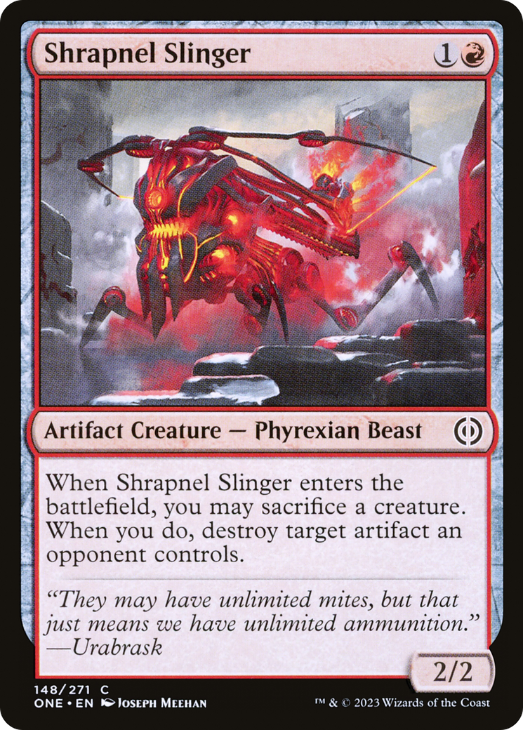 Shrapnel Slinger [Phyrexia: All Will Be One] | Odin's Place