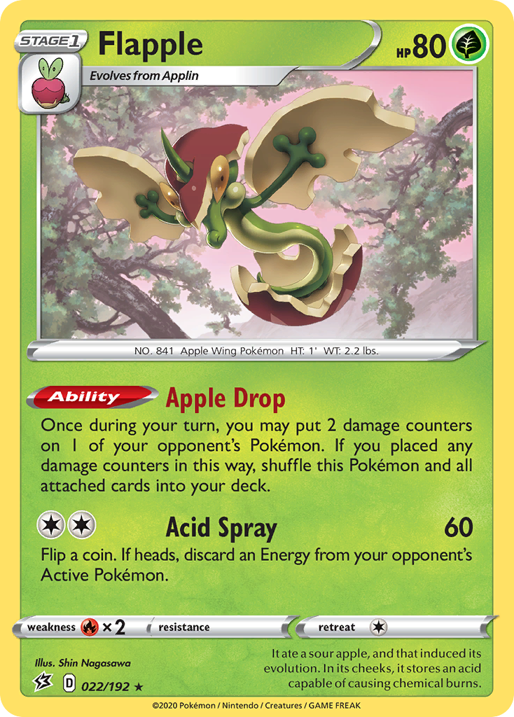 Flapple (022/192) [Sword & Shield: Rebel Clash] | Odin's Place