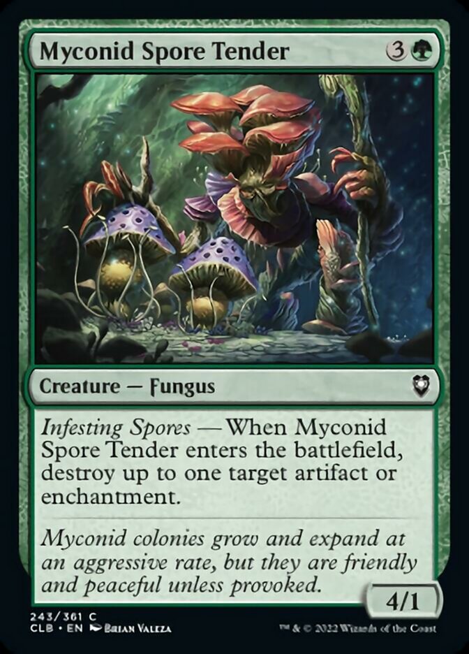 Myconid Spore Tender [Commander Legends: Battle for Baldur's Gate] | Odin's Place