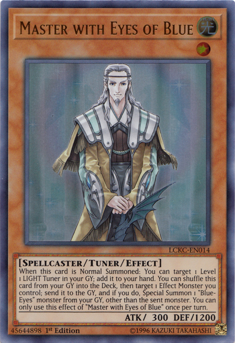 Master with Eyes of Blue [LCKC-EN014] Ultra Rare | Odin's Place