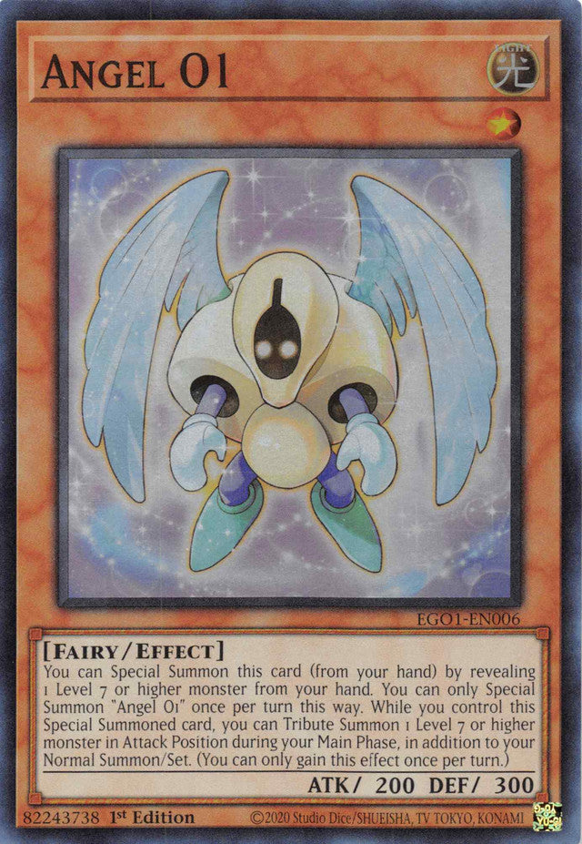 Angel O1 [EGO1-EN006] Super Rare | Odin's Place