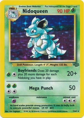 Nidoqueen (7/64) [Jungle Unlimited] | Odin's Place