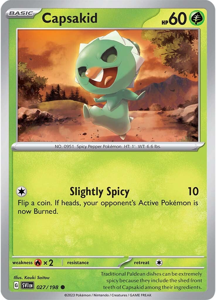 Capsakid (027/198) [Scarlet & Violet: Base Set] | Odin's Place