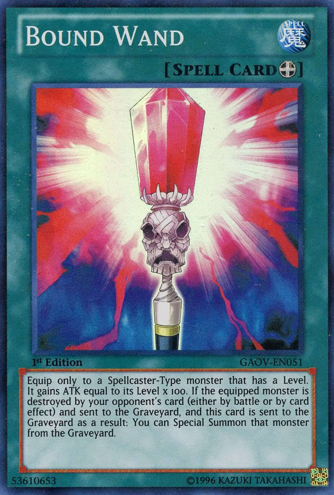 Bound Wand [GAOV-EN051] Super Rare | Odin's Place