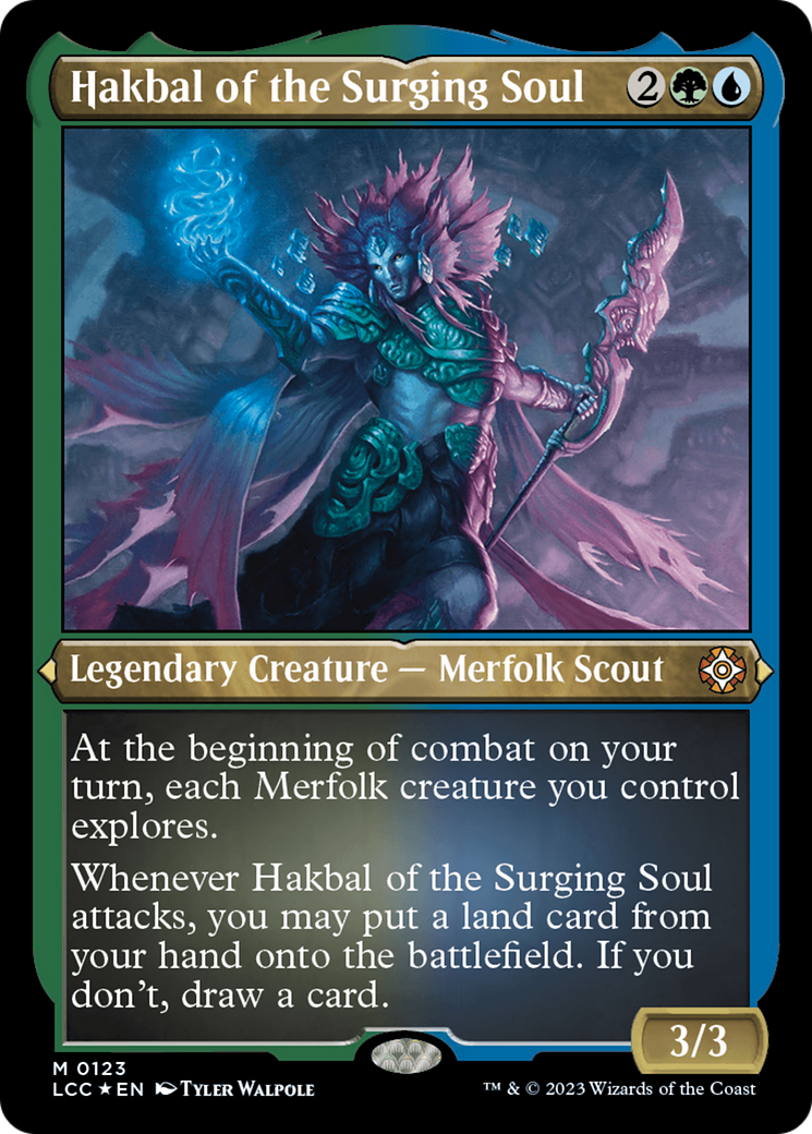 Hakbal of the Surging Soul (Display Commander) [The Lost Caverns of Ixalan Commander] | Odin's Place