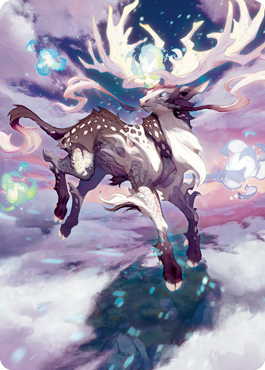 Hinata, Dawn-Crowned Art Card [Kamigawa: Neon Dynasty Art Series] | Odin's Place