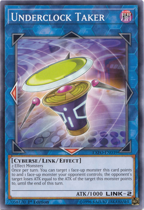 Underclock Taker [EXFO-EN039] Common | Odin's Place