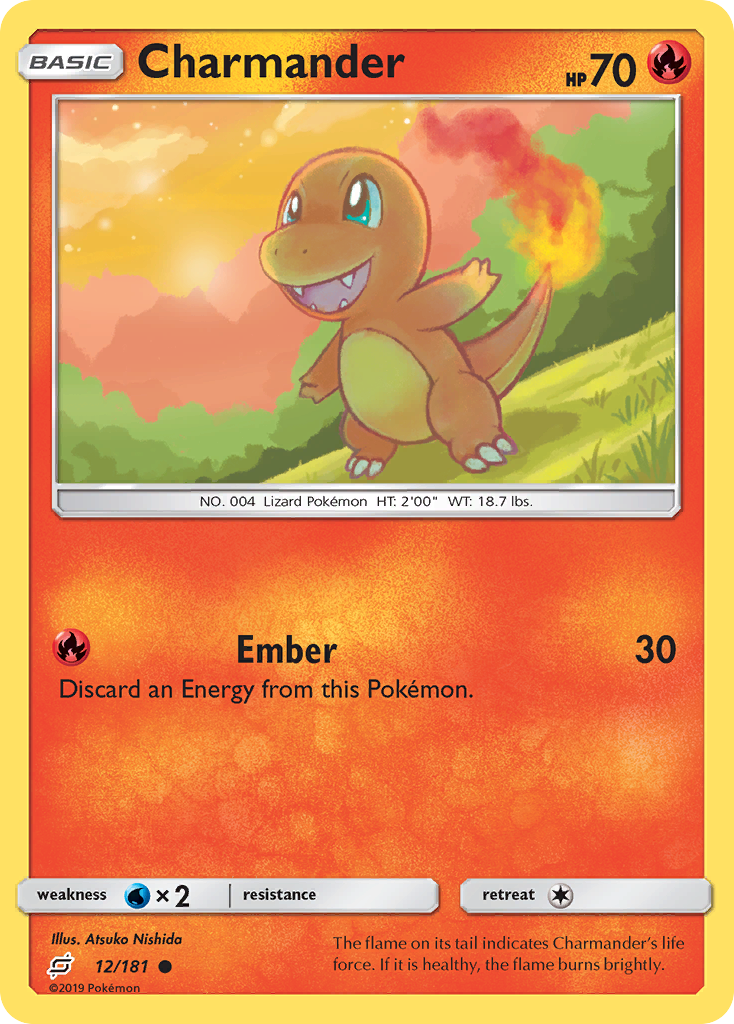 Charmander (12/181) [Sun & Moon: Team Up] | Odin's Place