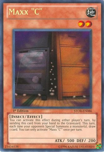 Maxx "C" [STOR-EN086] Secret Rare | Odin's Place