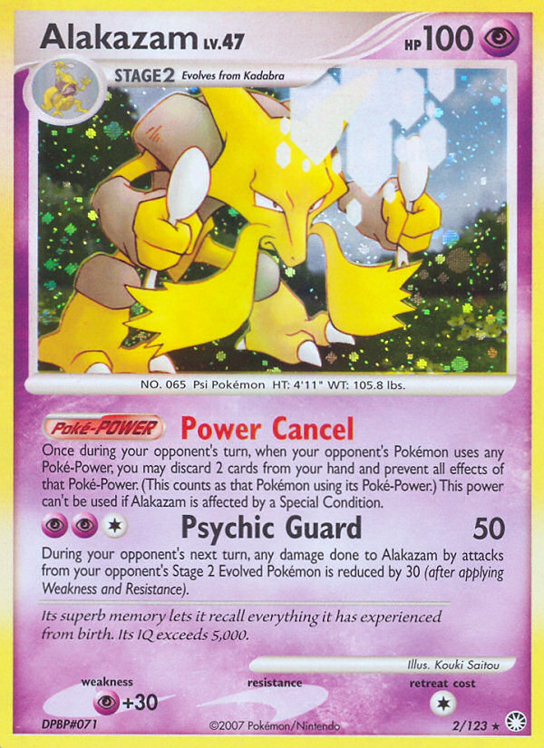 Alakazam (2/123) [Diamond & Pearl: Mysterious Treasures] | Odin's Place
