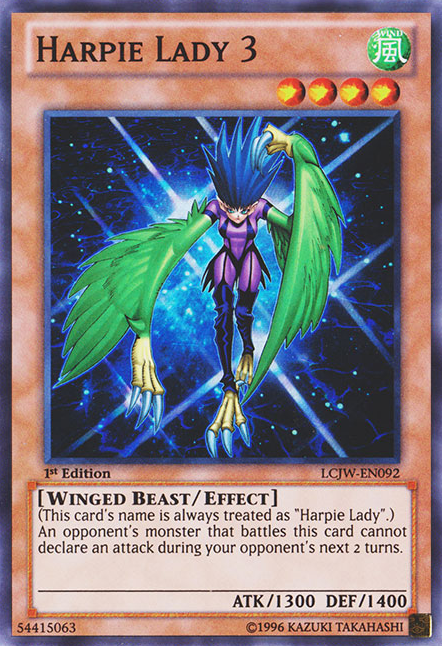 Harpie Lady 3 [LCJW-EN092] Super Rare | Odin's Place