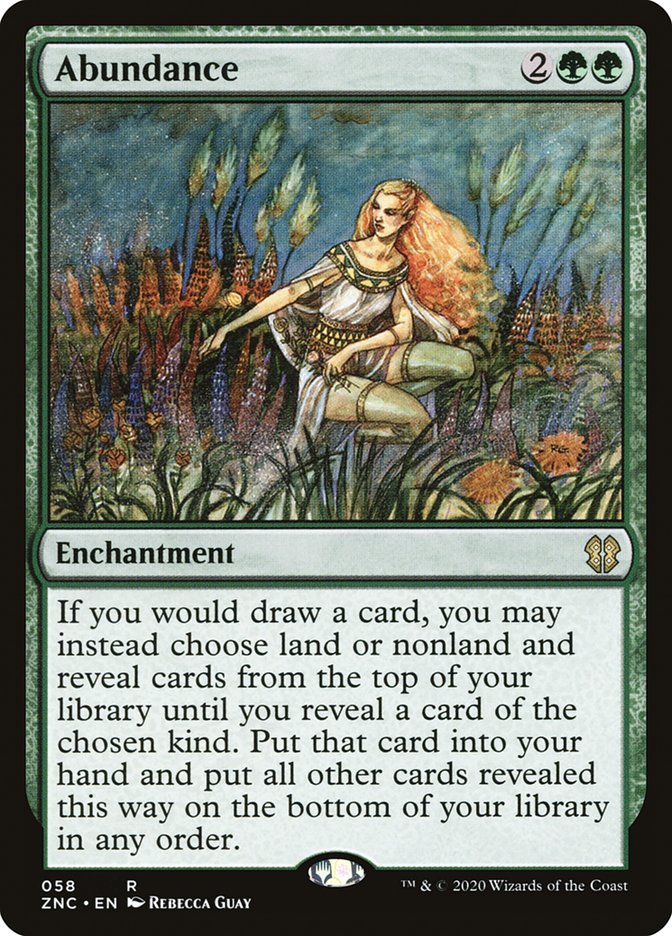 Abundance [Zendikar Rising Commander] | Odin's Place