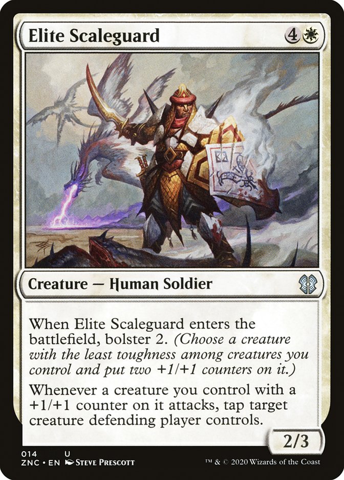 Elite Scaleguard [Zendikar Rising Commander] | Odin's Place