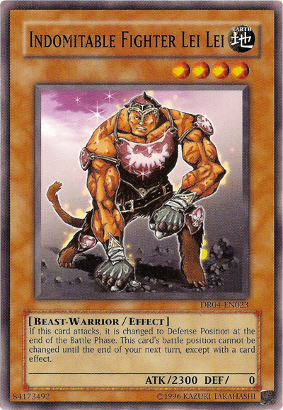 Indomitable Fighter Lei Lei [DR04-EN023] Common | Odin's Place