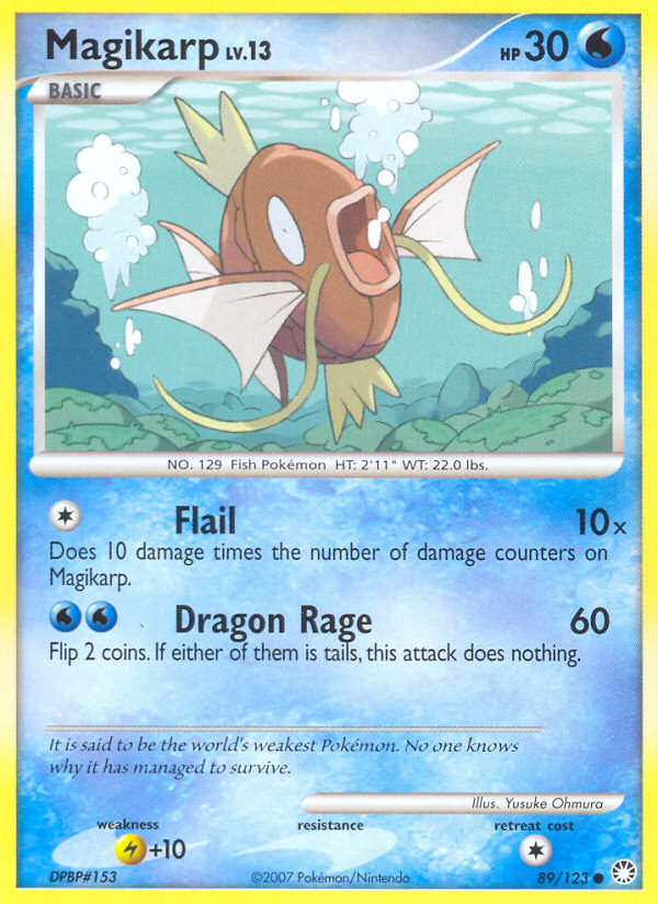 Magikarp (89/123) [Diamond & Pearl: Mysterious Treasures] | Odin's Place