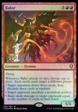 Balor [Commander Legends: Battle for Baldur's Gate Prerelease Promos] | Odin's Place