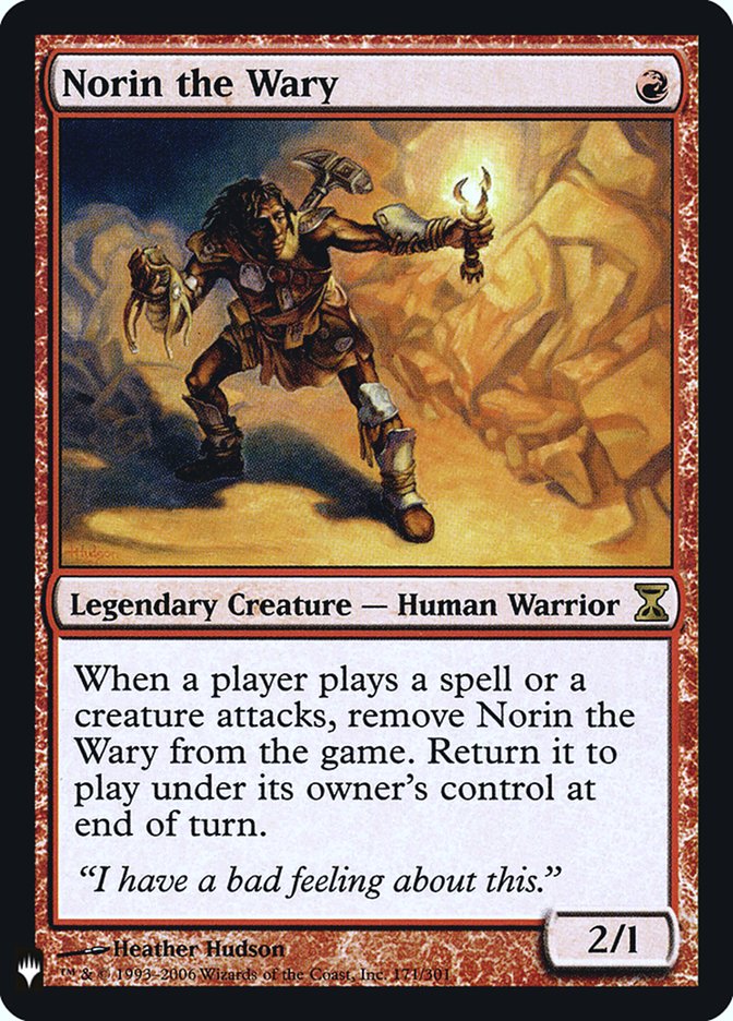 Norin the Wary [Mystery Booster] | Odin's Place