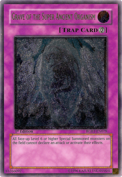 Grave of the Super Ancient Organism [RGBT-EN078] Ultimate Rare | Odin's Place
