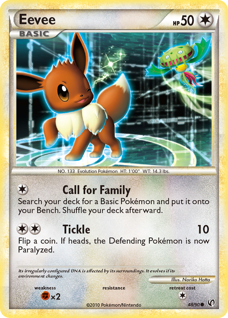 Eevee (48/90) [HeartGold & SoulSilver: Undaunted] | Odin's Place