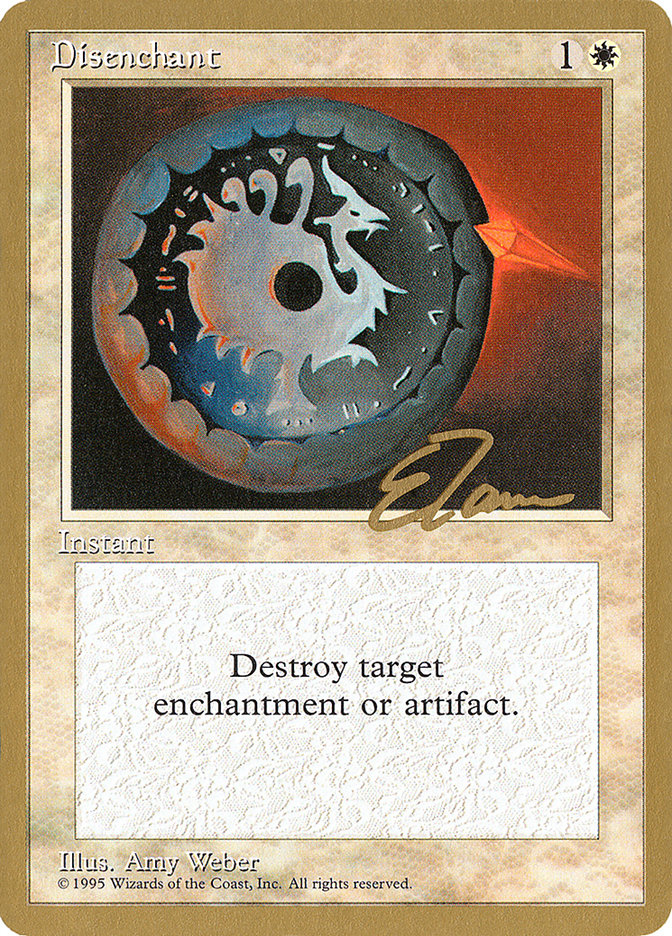 Disenchant (Eric Tam) [Pro Tour Collector Set] | Odin's Place