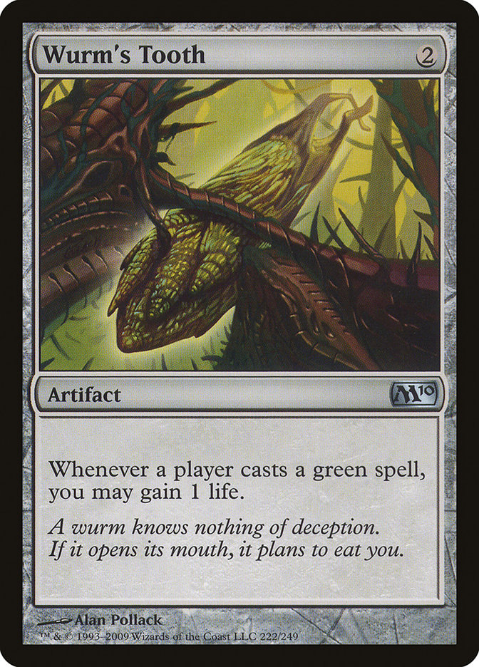 Wurm's Tooth (222) [Magic 2010] | Odin's Place