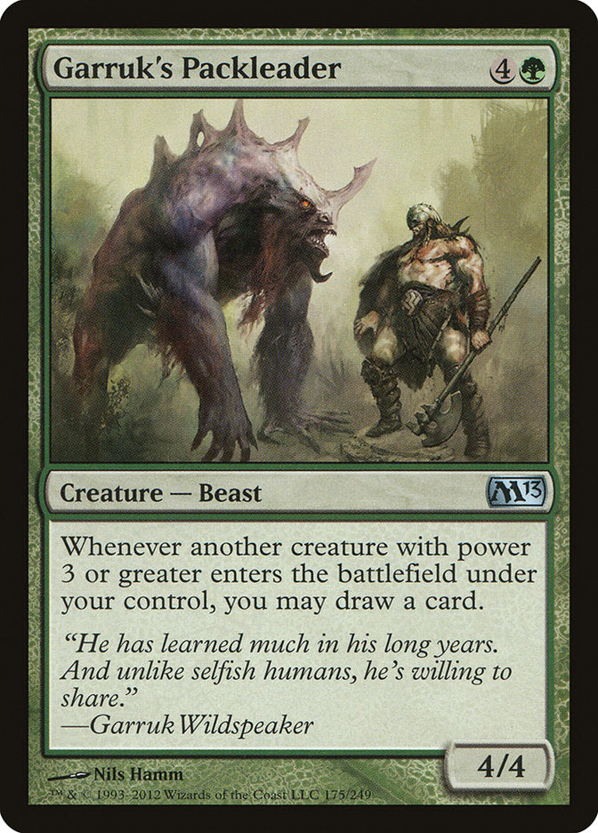Garruk's Packleader (175) [Magic 2013] | Odin's Place