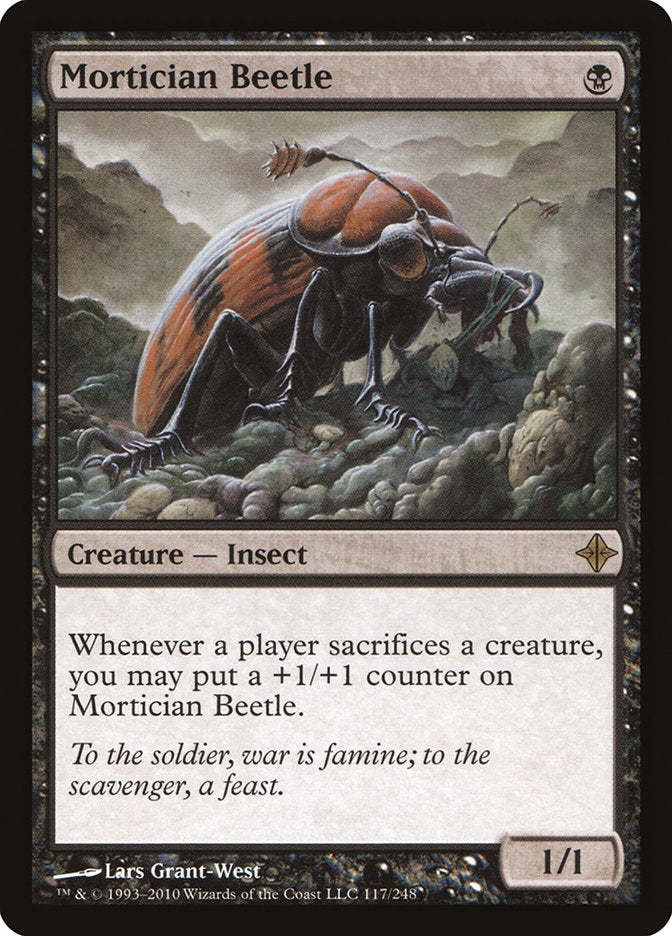 Mortician Beetle (117) [Rise of the Eldrazi] | Odin's Place