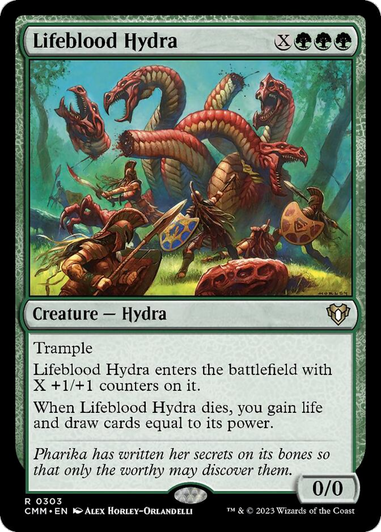 Lifeblood Hydra [Commander Masters] | Odin's Place