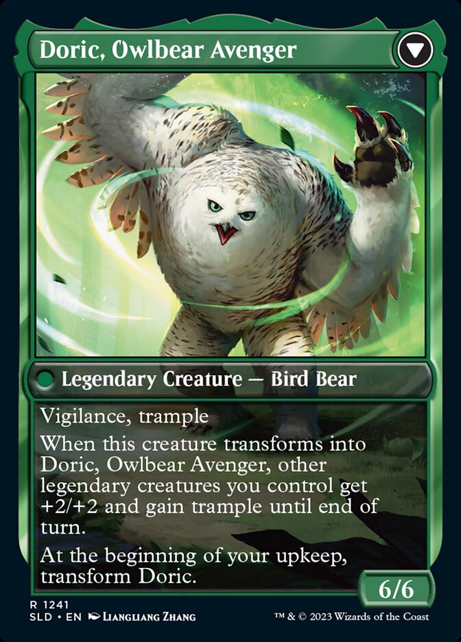 Doric, Nature's Warden // Doric, Owlbear Avenger [Secret Lair Drop Series] | Odin's Place